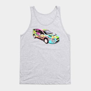 16 bit Rally Subaru WRX Tank Top